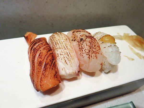 【台北】三燔美麗華-帶有苦味的炙燒握壽司吃到飽