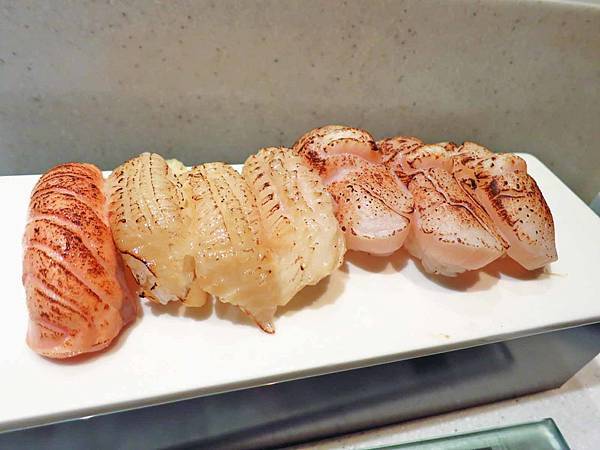 【台北】三燔美麗華-帶有苦味的炙燒握壽司吃到飽
