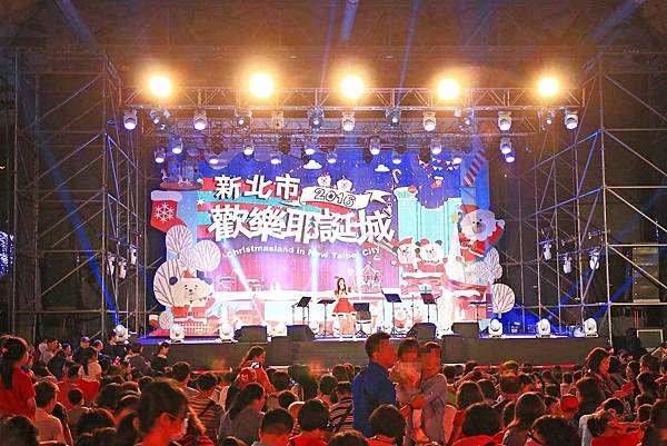 【板橋旅遊】2016新北市歡樂耶誕城-聖誕點燈活動