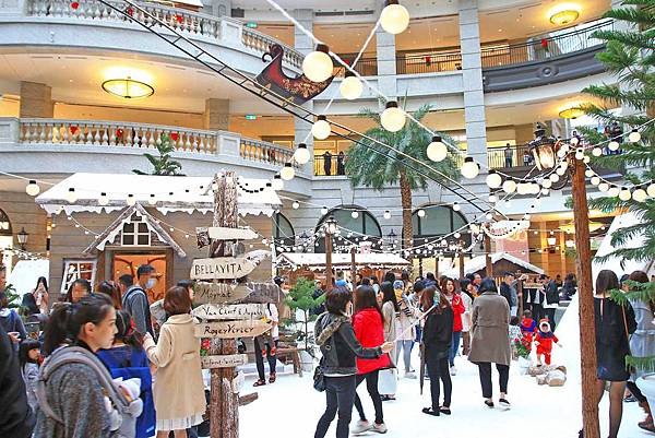 【台北旅遊】2016 BELLAVITA貴婦百貨聖誕節活動-冰天雪地的耶誕城