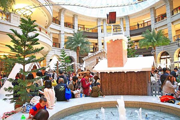 【台北旅遊】2016 BELLAVITA貴婦百貨聖誕節活動-冰天雪地的耶誕城
