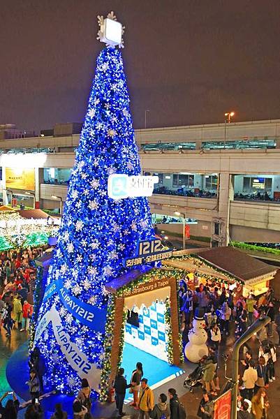 【台北旅遊】2016台北繽紛耶誕季-台北101耶誕市集