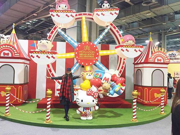 【台北展覽】2016 Hello Kitty Go Around 歡樂嘉年華-hello kitty特展