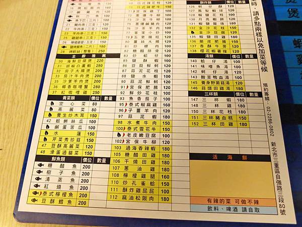 【三重餐廳】三和大盤熱炒-超大份量美味的熱炒店 【三重餐廳】三和大盤熱炒-超大份量美味的熱炒店