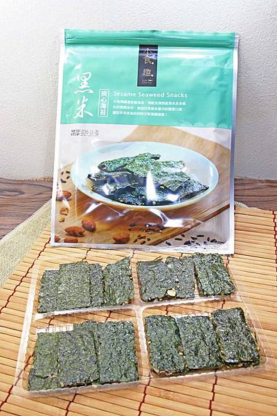 【送禮自用兩相宜】小食趣黑米夾心海苔-美味的夾心海苔