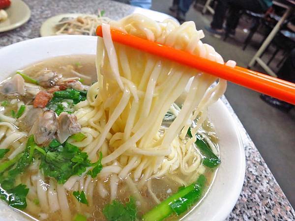 【彰化美食】阿添蛤仔麵-湯頭鮮美的蛤蜊湯麵