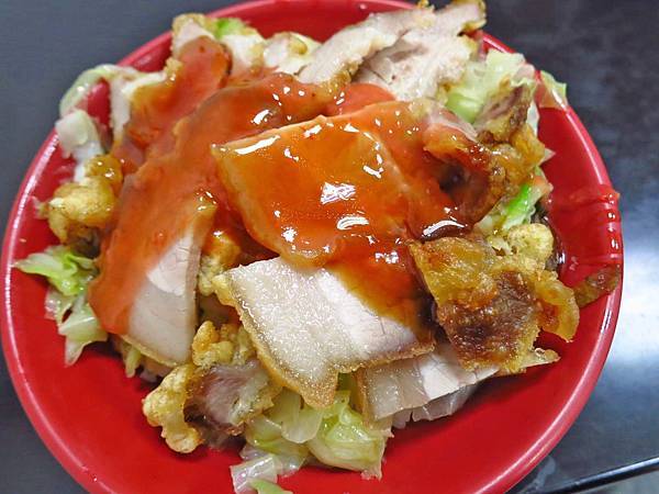 【台北美食】伍條通手工米苔目-甜滋滋口味的燒肉飯