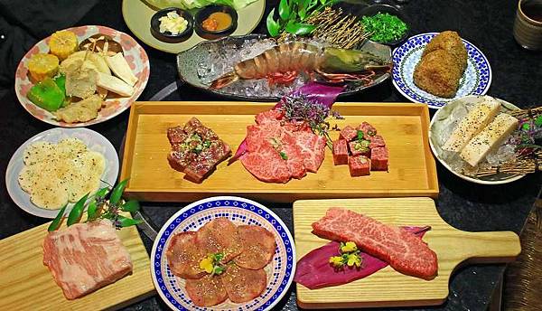 【台北餐廳】禧太炭火燒肉店-頂級和牛與超巨大草蝦燒烤店