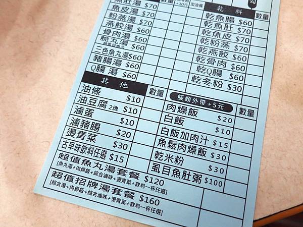 【台南美食】第三代虱目魚丸-1碗湯裡有8種不同口味的魚丸