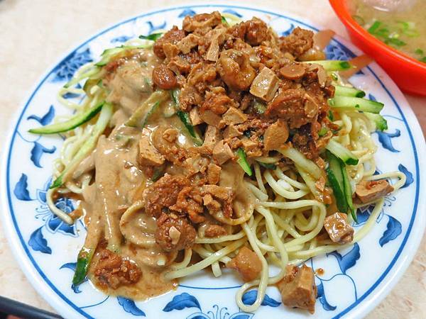 【台北美食】大吉林涼麵-份量超大的涼麵