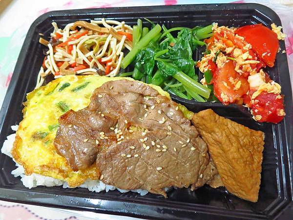 【新莊美食】昌隆街燒肉飯-55元的超便宜燒肉飯