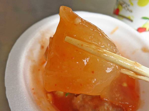 【三重美食】永安北路二段無名餐車-酸酸甜甜特別滋味的肉圓