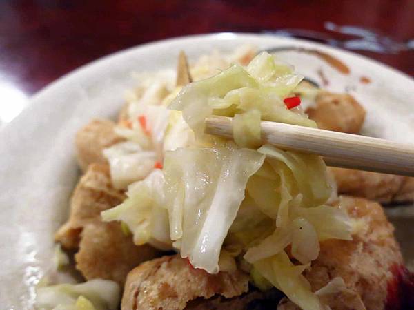 【桃園美食】傳丞美食大腸紅麵線-酥酥脆脆超香的臭豆腐