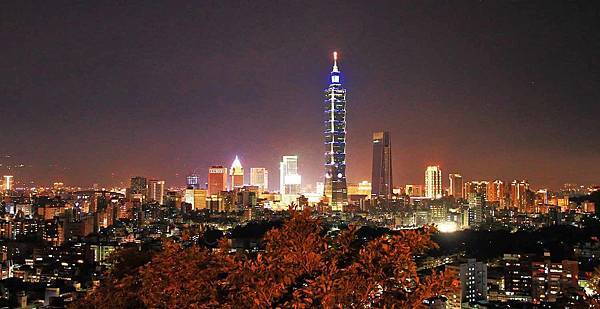 【台北旅遊】福州山公園-仰望美麗的台北101夜景