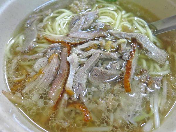【三重美食】紅燒鴨肉麵-超過30年的鴨肉麵店