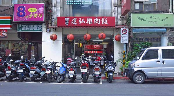 【台北美食】建弘雞肉飯-香甜可口的大份量雞肉飯