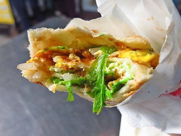 【三重美食】日式蔥燒餅-薄度只有0.1公分的手工蔥燒餅