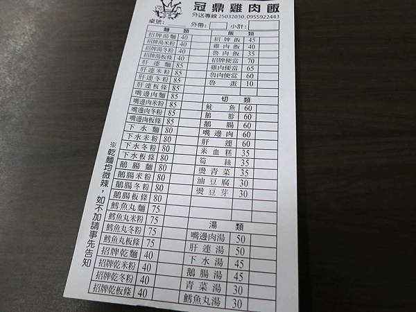 【台北美食】冠鼎雞肉飯-不起眼卻非常美味的小吃店