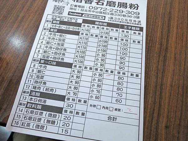 【台北美食】稻香石磨腸粉-非用餐時間也要等20分鐘以上