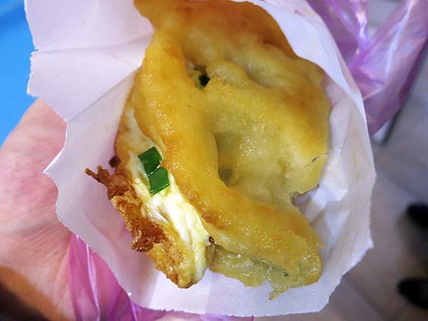 【宜蘭美食】日香炸蛋蔥油餅-不同於一般口感的美味蔥油餅