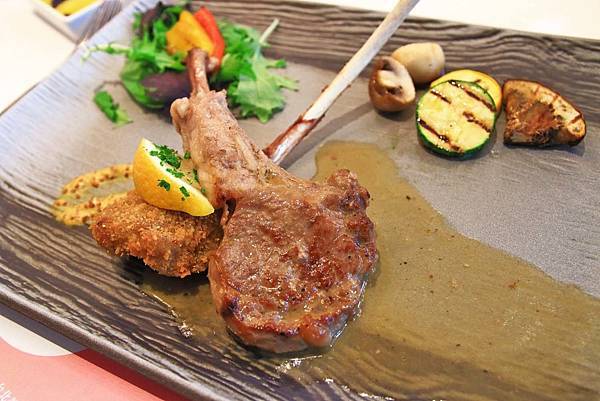 【台北美食】美福大飯店GMT義法餐廳-只出口1%的稀有營養之王美國羊肉