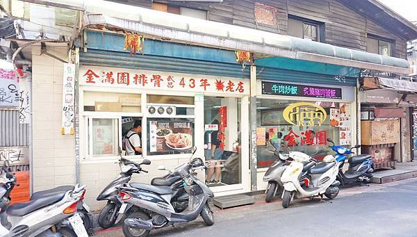 【台北美食】金滿園排骨-西門町巷弄裡的45年老字號排骨飯 【台北美食】金滿園排骨-西門町巷弄裡的45年老字號排骨飯