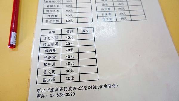 【蘆洲美食】許~烏醋麵-隱身在不起眼巷弄裡的美食店家