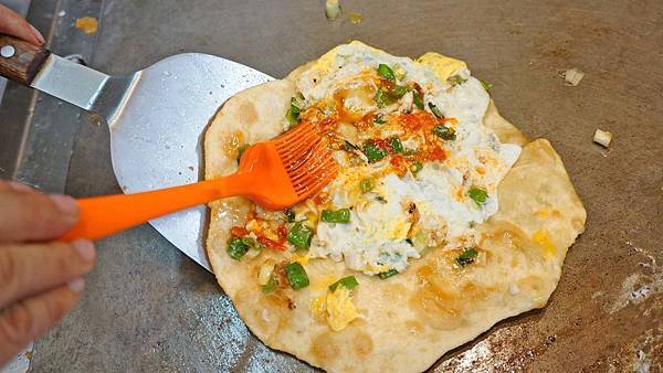 【三重美食】雪釀餅-完全不輸給蔥油餅美味的獨特美味～！