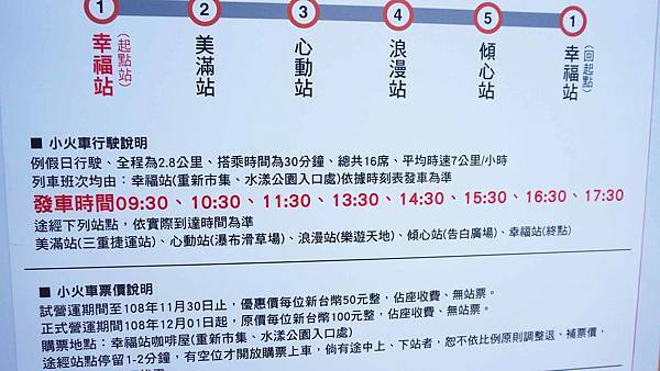 【三重景點】大都會公園希望小火車，假日限定！親子旅遊必玩小火車景點，真實體驗完整介紹，購票地點、攻略完整一次介紹