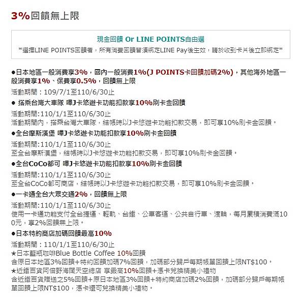 2021神級信用卡推薦-富邦J卡！國內3%回饋無上限，悠遊卡扣款功能最高享10%刷卡金回饋！還有星巴克限定商品買一送一等多種好康等您拿
