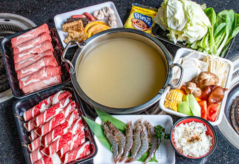 【桃園外帶美食】石頭日式炭火燒肉-外帶火鍋套餐，不到5折的價格就能吃到龍蝦等高級海鮮