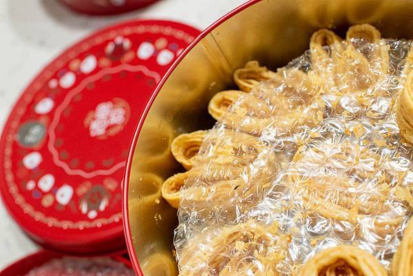 【台中伴手禮美食】酒飽甜-100%日本麵粉製作而成的限量手工千層蛋捲，比傳統蛋捲還要美味！