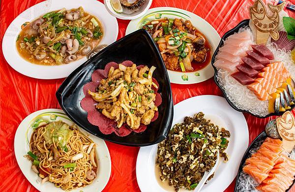 【屏東必吃美食】後壁湖邱家生魚片二店-20片生魚片，竟然100元，別的地方絕對看不到的爆CP值！其它餐點也好吃