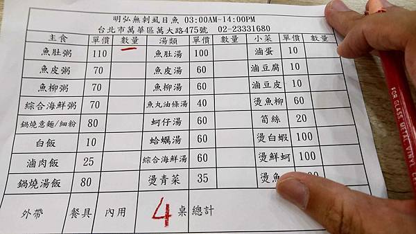 【台北美食】明弘無刺虱目魚專賣店-CP值爆高！比別家便宜２０元以上的虱目魚店