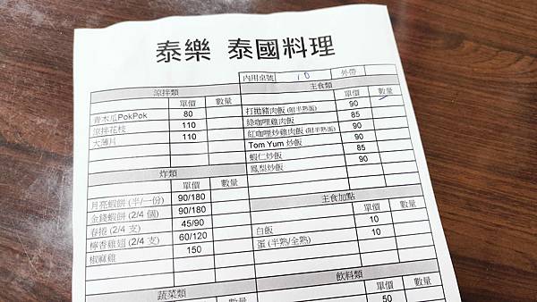 【板橋美食】泰樂泰國料理-不到100元就能吃到好吃又美味的泰式料理