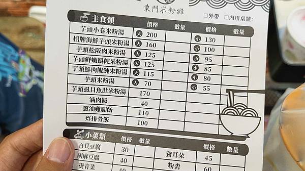 新竹東門市場米粉攤 新竹東門市場米粉攤
