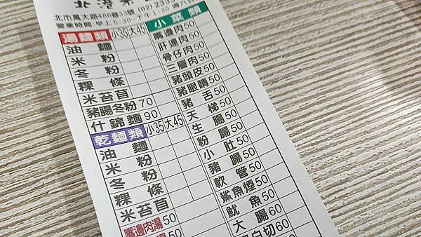 環南北港骨仔肉 米苔苜