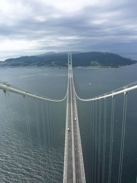 這是淡路島方向