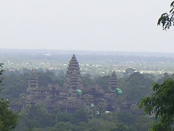 遠眺Angkor wat