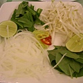 越南河粉的眾多配菜