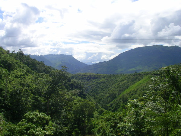 永珍往Luang Prabang景色