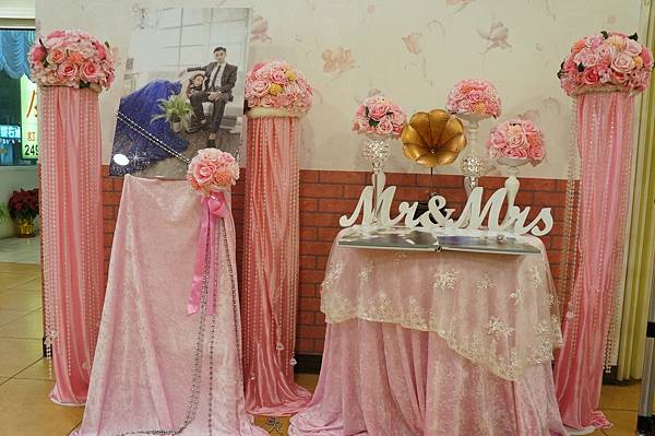 名家新北市婚禮布置==20181204瑞濱新中天餐廳晚宴