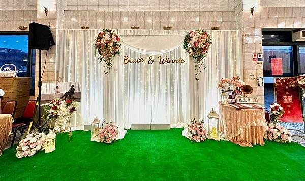 名家花苑新北市婚禮布置==20240331金山兄弟食堂晚宴
