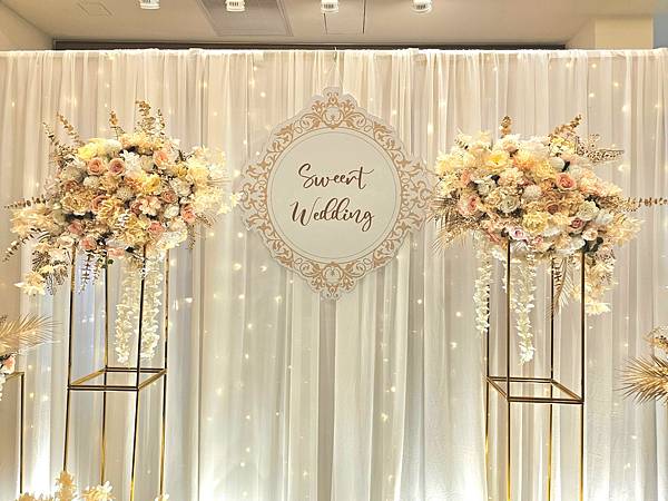 名家花苑新北市婚禮布置==20240615金山海灣