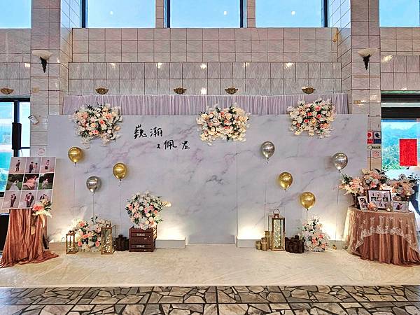 名家花苑新北市婚禮佈置==20241108金山兄弟食堂