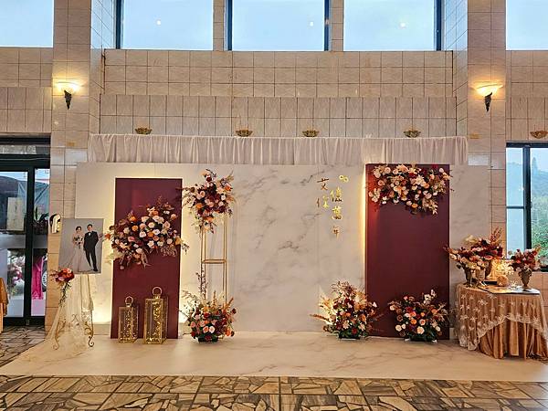 名家花苑新北市婚禮佈置==20241222金山兄弟食堂秋色婚