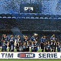 Black and blue balloons were released before kick-off to mark Inter's 15th Scudetto.jpg