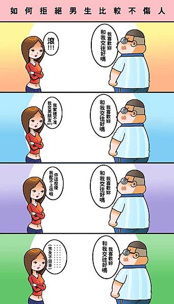 拒絕告白的最佳策略是...?!?