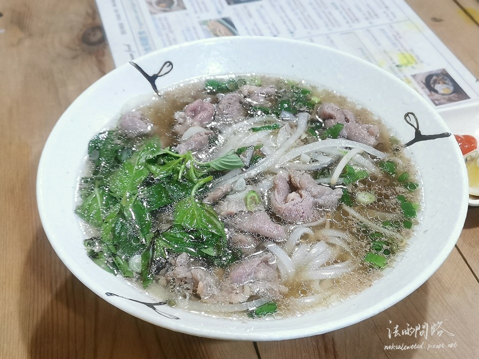 南港越南餐廳推薦，越太太-阿水越南料理 牛肉河粉