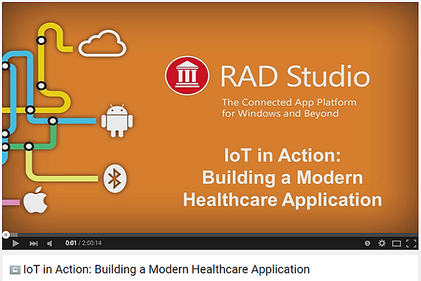 Delphi XE8 物聯網醫療應用 Delphi XE8 物聯網醫療應用